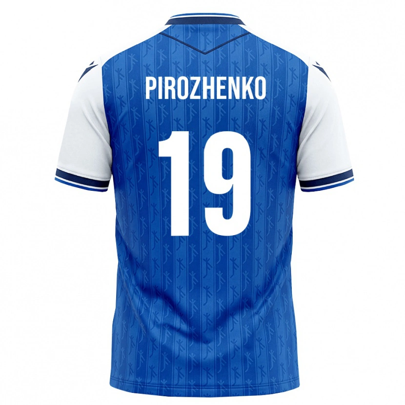 Danxen Uomo Maglia Mark Pirozhenko #19 Blu Reale Bianco Kit Gara Home 2026/27 Maglietta