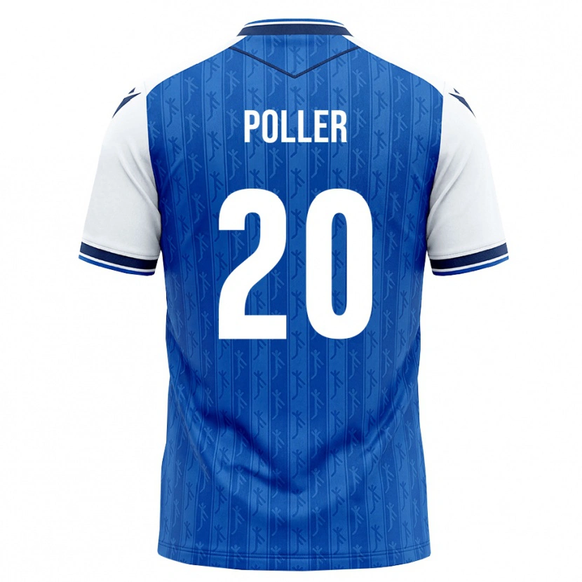 Danxen Uomo Maglia Tiago Poller #20 Blu Reale Bianco Kit Gara Home 2026/27 Maglietta