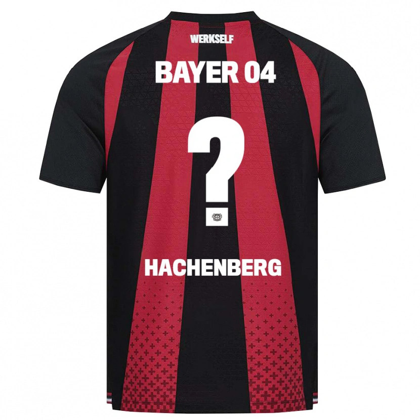 Danxen Uomo Maglia Merlin Hachenberg #0 Nero Bianco Rosso Kit Gara Home 2026/27 Maglietta