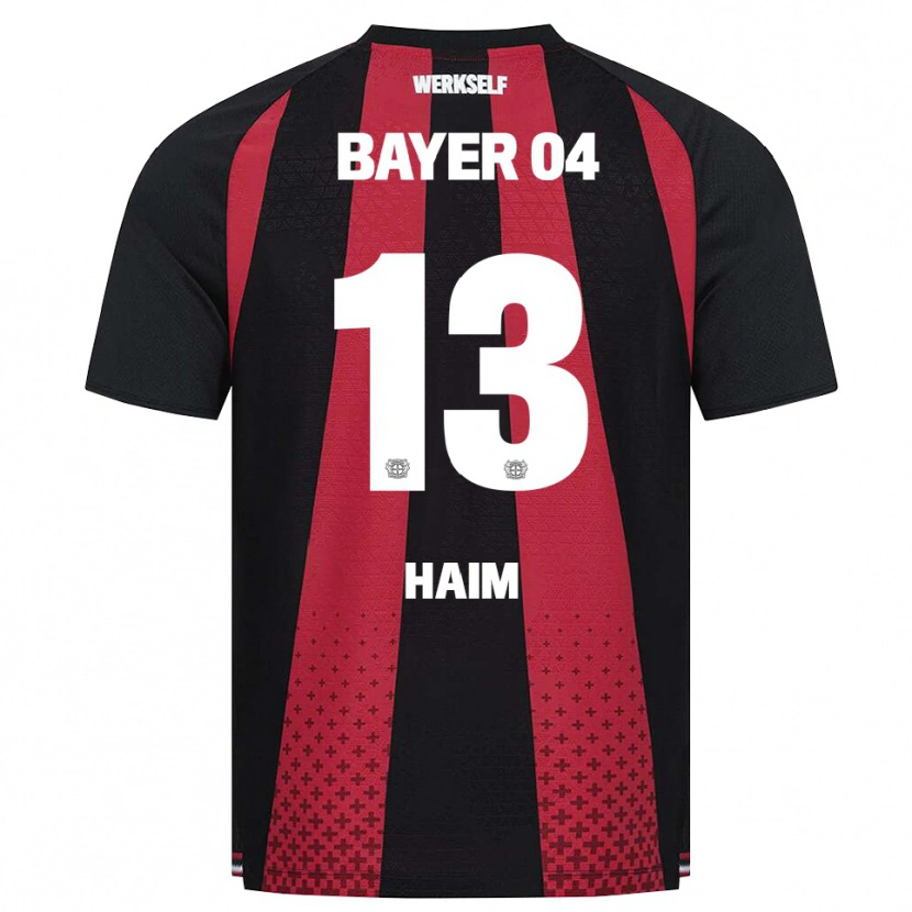 Danxen Uomo Maglia Vanessa Haim #13 Nero Bianco Rosso Kit Gara Home 2026/27 Maglietta
