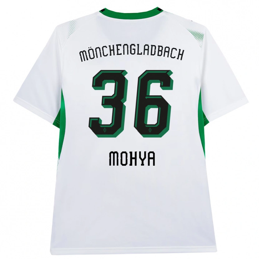Danxen Uomo Maglia Wael Mohya #36 Bianco Nero Verde Kit Gara Home 2026/27 Maglietta