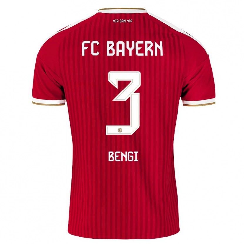 Danxen Uomo Maglia Kaan Bengi #3 Rosso Bianco Blu Kit Gara Home 2026/27 Maglietta