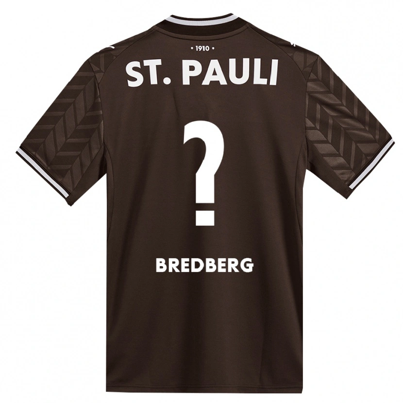 Danxen Uomo Maglia Janne Bredberg #0 Caffè Bianco Kit Gara Home 2026/27 Maglietta