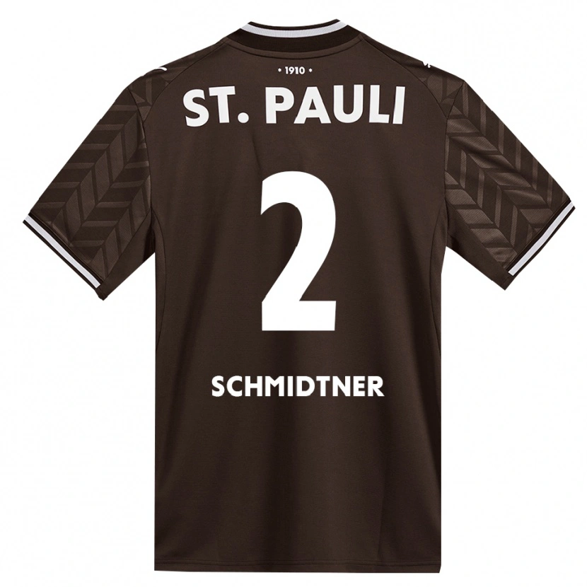 Danxen Uomo Maglia Victor Schmidtner #2 Caffè Bianco Kit Gara Home 2026/27 Maglietta