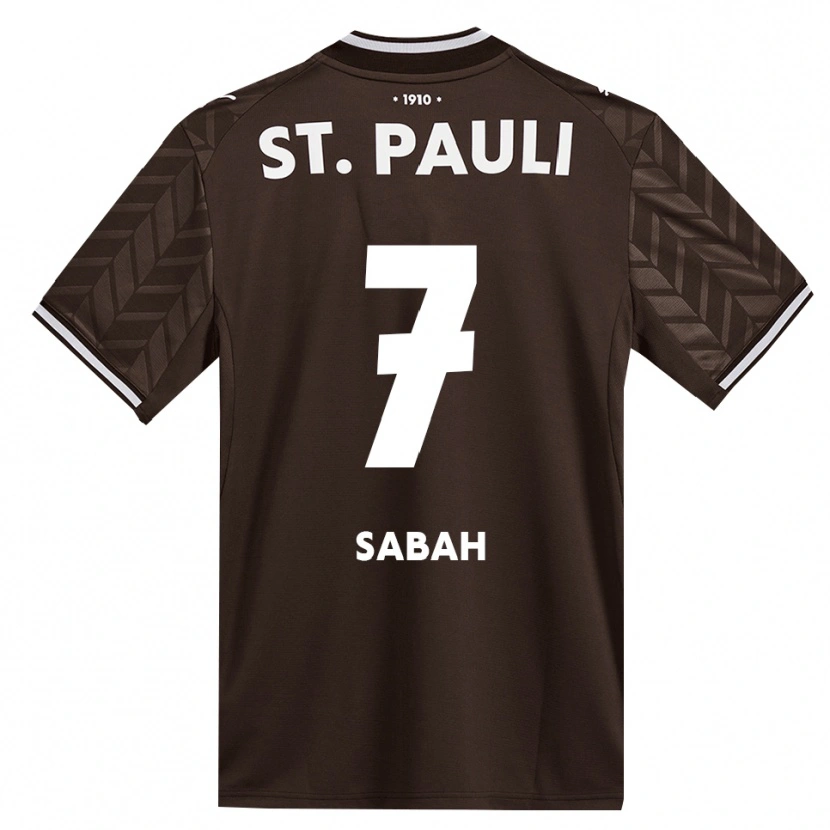 Danxen Uomo Maglia Haron Sabah #7 Caffè Bianco Kit Gara Home 2026/27 Maglietta