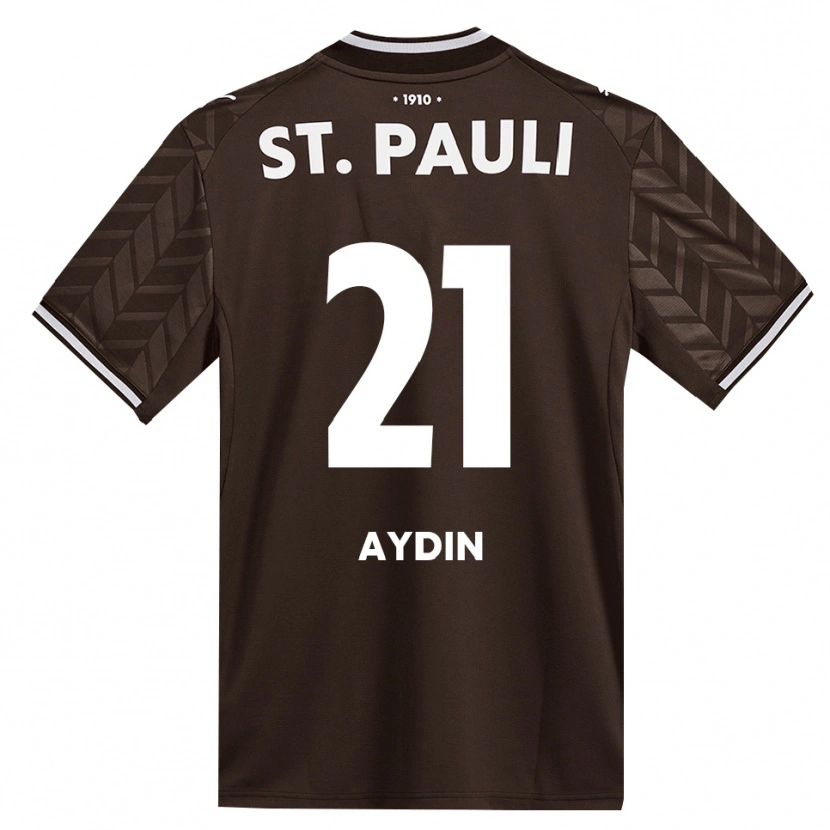 Danxen Uomo Maglia Kenan Aydin #21 Caffè Bianco Kit Gara Home 2026/27 Maglietta