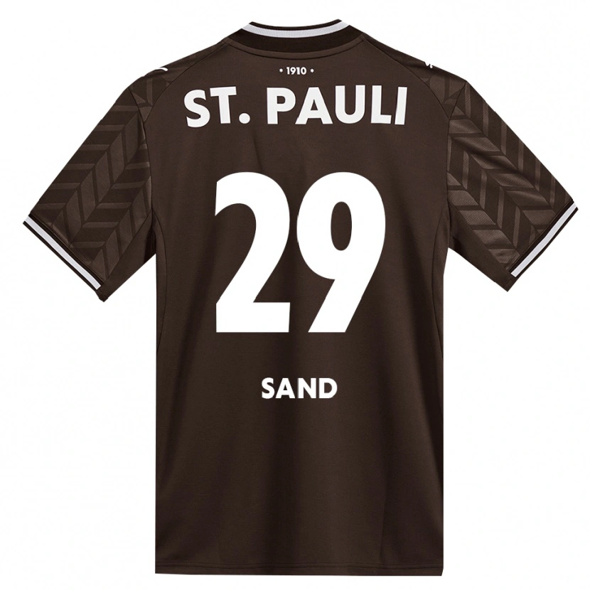 Danxen Uomo Maglia Christoffer Sand #29 Caffè Bianco Kit Gara Home 2026/27 Maglietta
