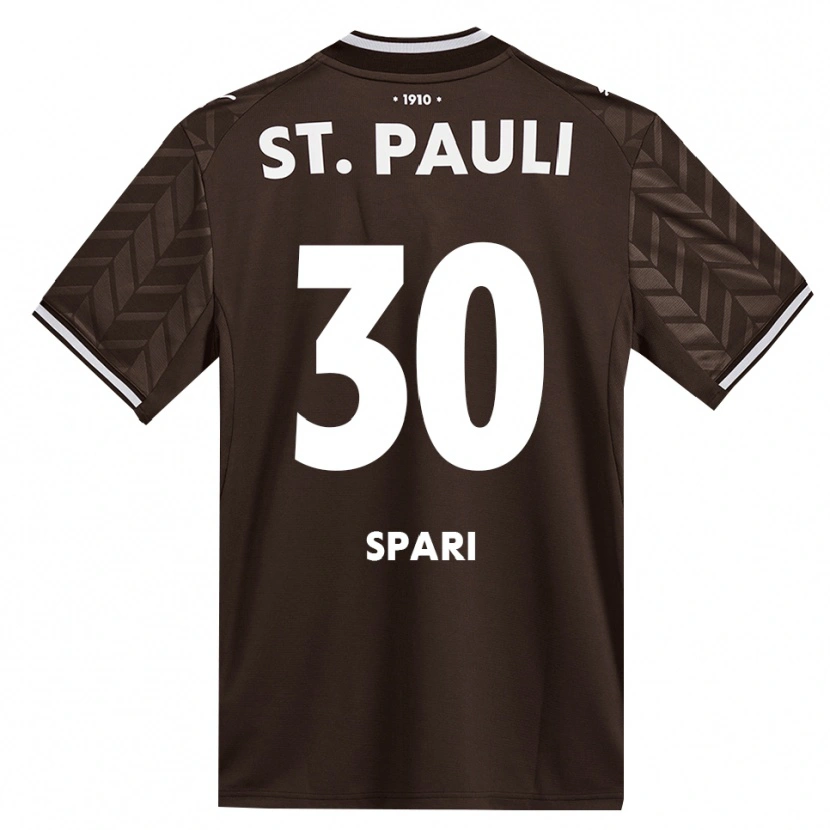 Danxen Uomo Maglia Simon Spari #30 Caffè Bianco Kit Gara Home 2026/27 Maglietta