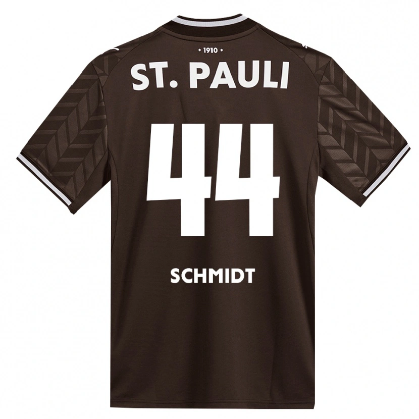 Danxen Uomo Maglia Nick Schmidt #44 Caffè Bianco Kit Gara Home 2026/27 Maglietta
