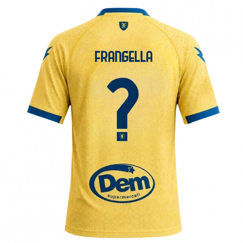 Danxen Uomo Maglia Francesco Frangella #0 Cachi Nero Blu Kit Gara Home 2026/27 Maglietta