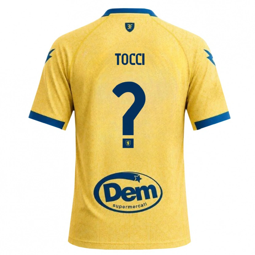 Danxen Uomo Maglia Federico Tocci #0 Cachi Nero Blu Kit Gara Home 2026/27 Maglietta
