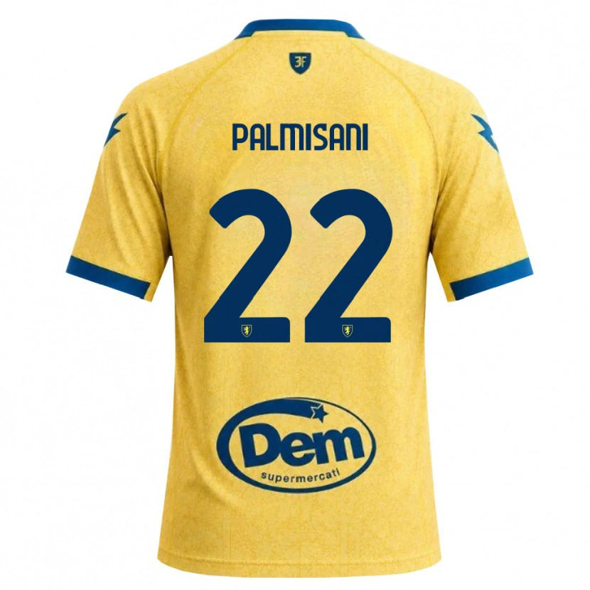 Danxen Uomo Maglia Lorenzo Palmisani #22 Cachi Nero Blu Kit Gara Home 2026/27 Maglietta