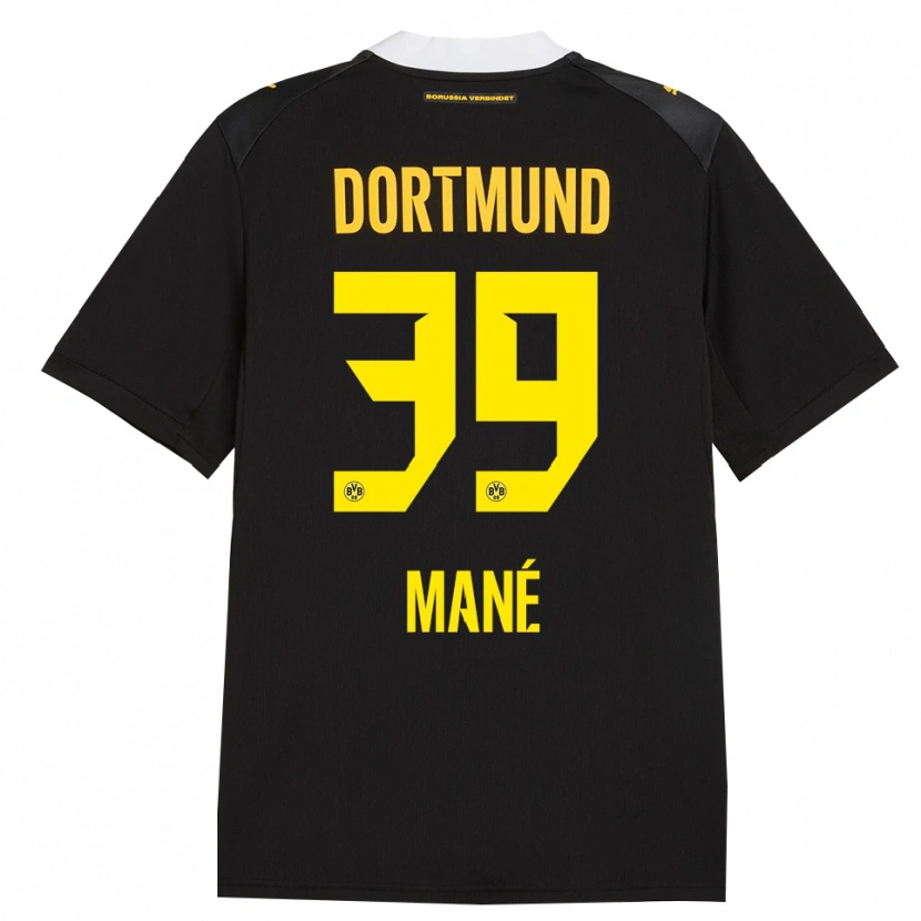 Danxen Uomo Maglia Filippo Mane #39 Rosso Giallo Nero Kit Gara Away 2026/27 Maglietta