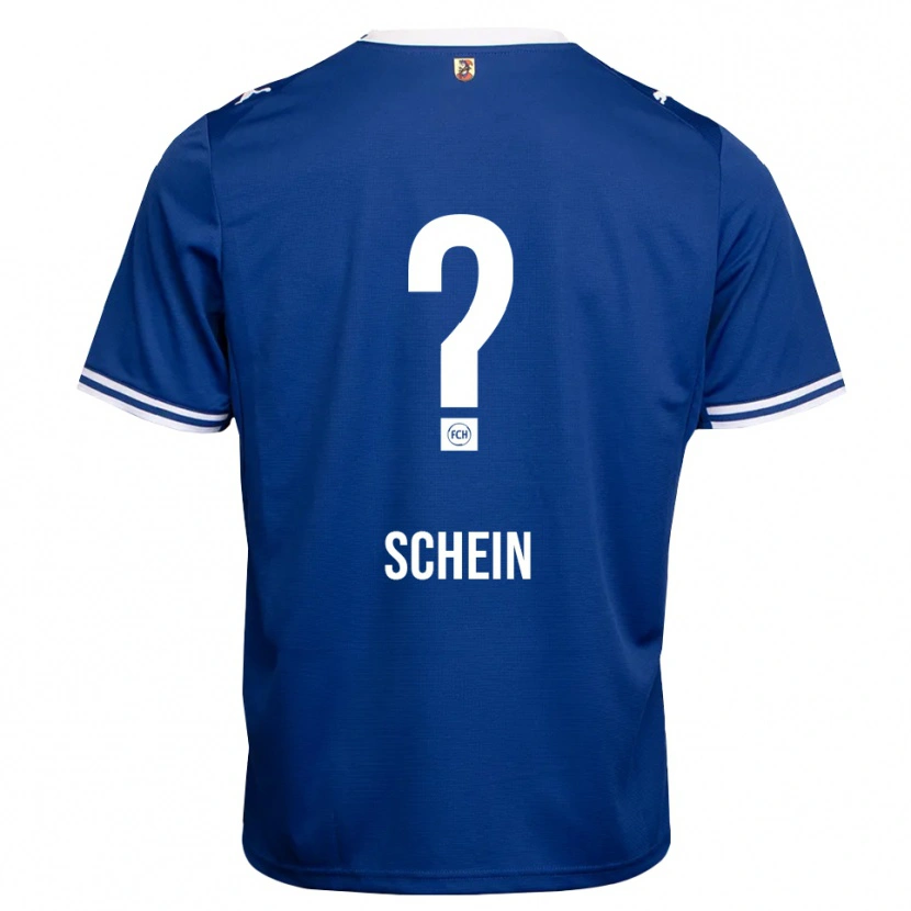 Danxen Uomo Maglia Liam Schein #0 Blu Reale Bianco Kit Gara Away 2026/27 Maglietta