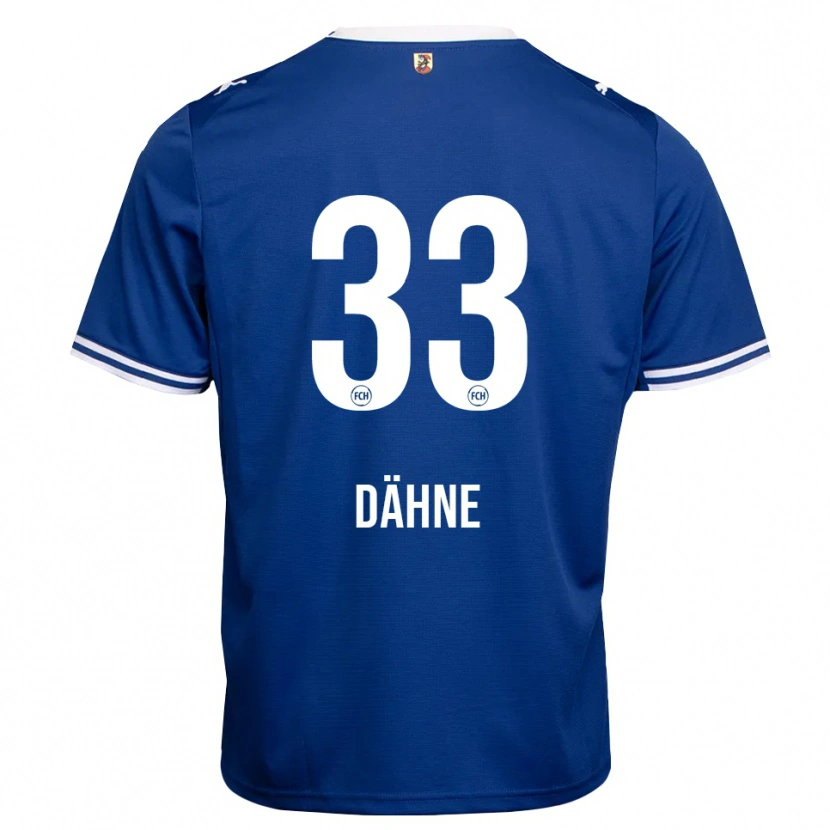 Danxen Uomo Maglia Thomas Dähne #33 Blu Reale Bianco Kit Gara Away 2026/27 Maglietta