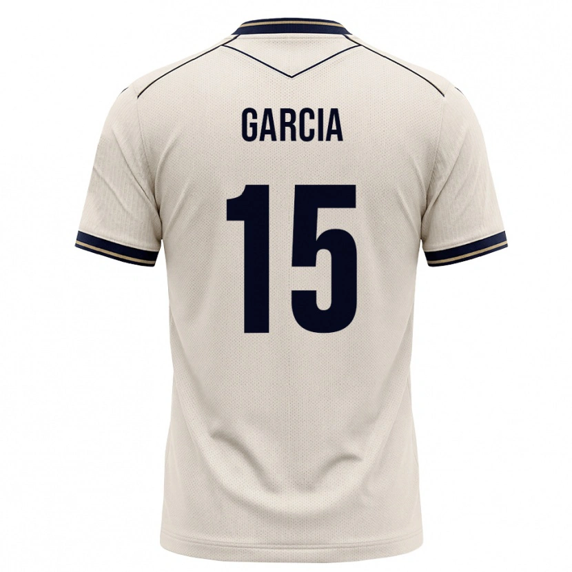 Danxen Uomo Maglia Marta Cazalla Garcia #15 Bianco Avorio Blu Inchiostro Kit Gara Away 2026/27 Maglietta