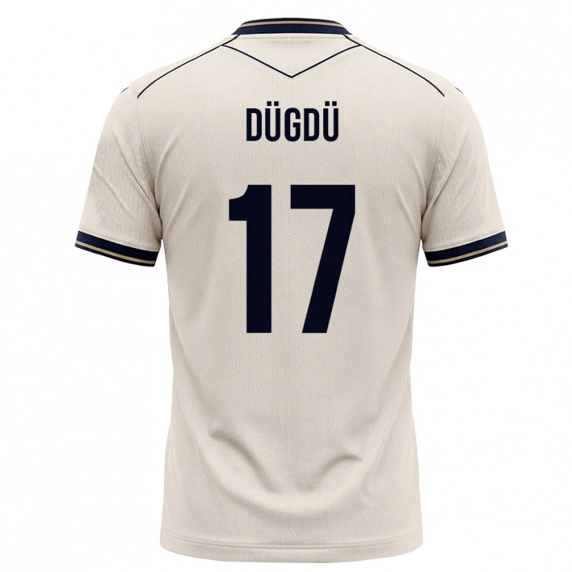 Danxen Uomo Maglia Tamay Dügdü #17 Bianco Avorio Blu Inchiostro Kit Gara Away 2026/27 Maglietta