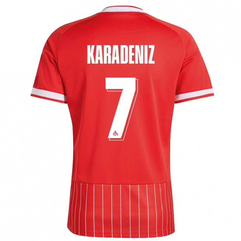 Danxen Uomo Maglia Thierry Karadeniz #7 Rosso Bianco Verde Kit Gara Away 2026/27 Maglietta