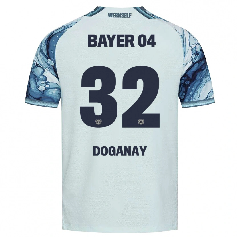 Danxen Uomo Maglia Kenan Doganay #32 Verde Scuro Nero Kit Gara Away 2026/27 Maglietta