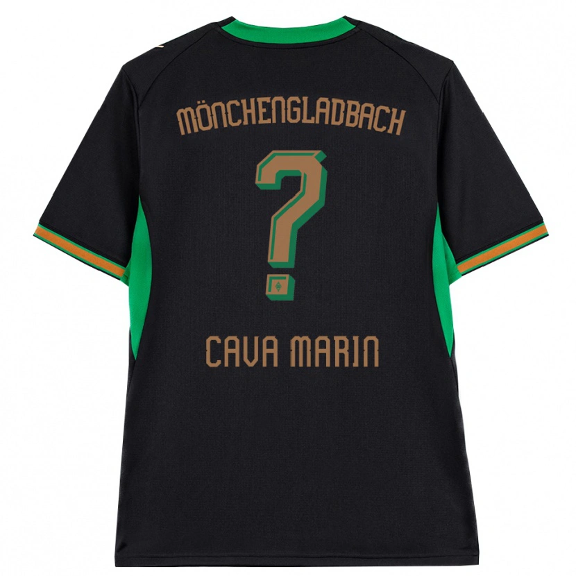 Danxen Uomo Maglia Sofia Cava Marin #0 Nero Arancione Verde Marrone Kit Gara Away 2026/27 Maglietta