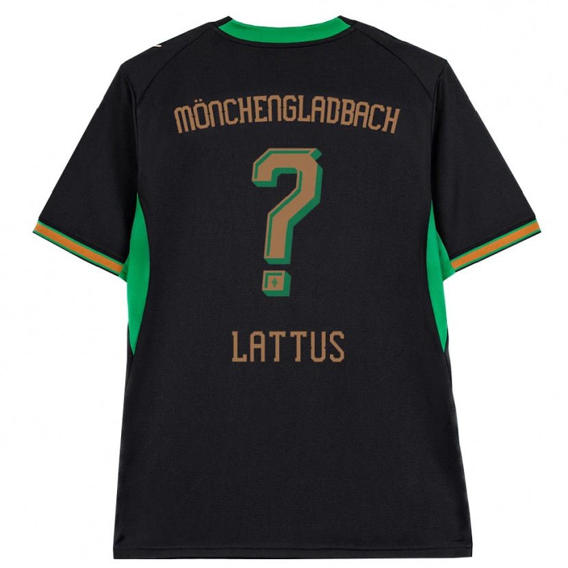 Danxen Uomo Maglia Emma Lattus #0 Nero Arancione Verde Marrone Kit Gara Away 2026/27 Maglietta