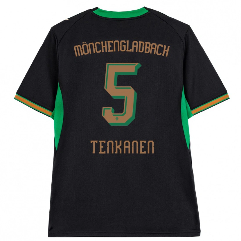 Danxen Uomo Maglia Luke Tenkanen #5 Nero Arancione Verde Marrone Kit Gara Away 2026/27 Maglietta