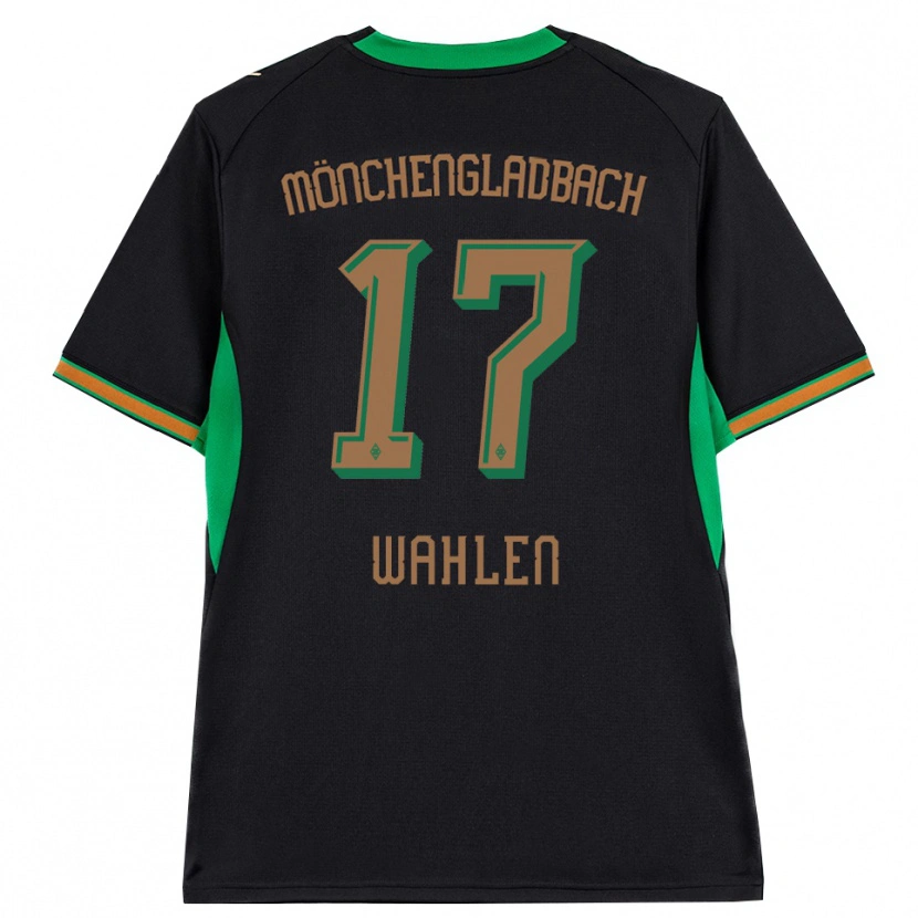 Danxen Uomo Maglia Vanessa Wahlen #17 Nero Arancione Verde Marrone Kit Gara Away 2026/27 Maglietta