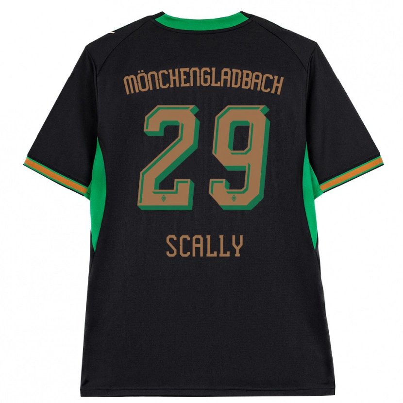 Danxen Uomo Maglia Joe Scally #29 Nero Arancione Verde Marrone Kit Gara Away 2026/27 Maglietta