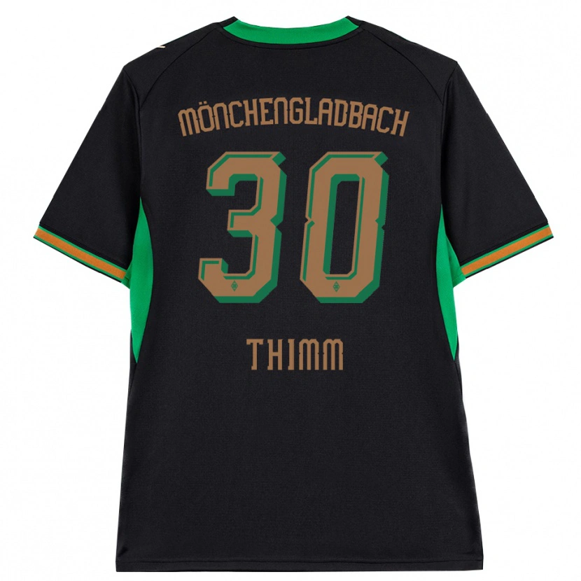 Danxen Uomo Maglia Joshua Thimm #30 Nero Arancione Verde Marrone Kit Gara Away 2026/27 Maglietta