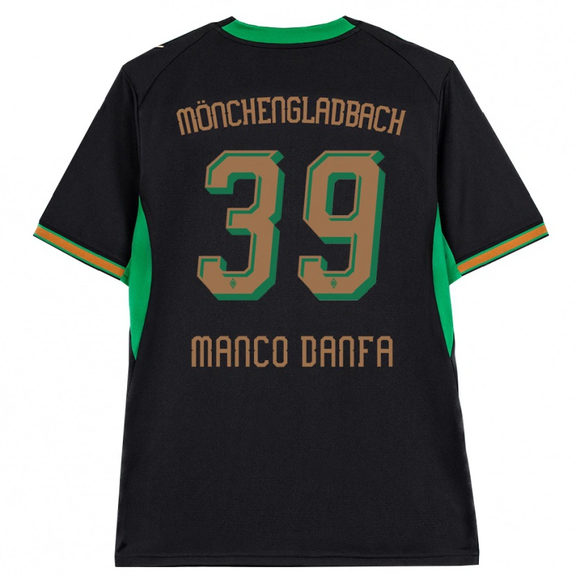 Danxen Uomo Maglia Iaia Manco Danfa #39 Nero Arancione Verde Marrone Kit Gara Away 2026/27 Maglietta