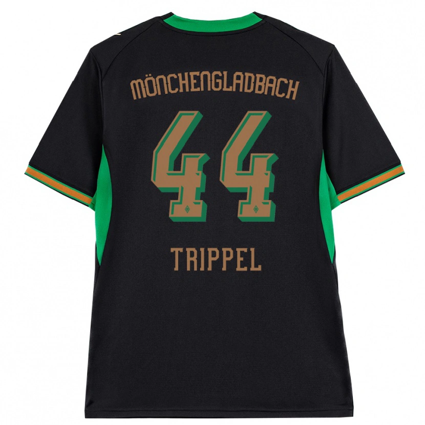 Danxen Uomo Maglia Marcello Trippel #44 Nero Arancione Verde Marrone Kit Gara Away 2026/27 Maglietta