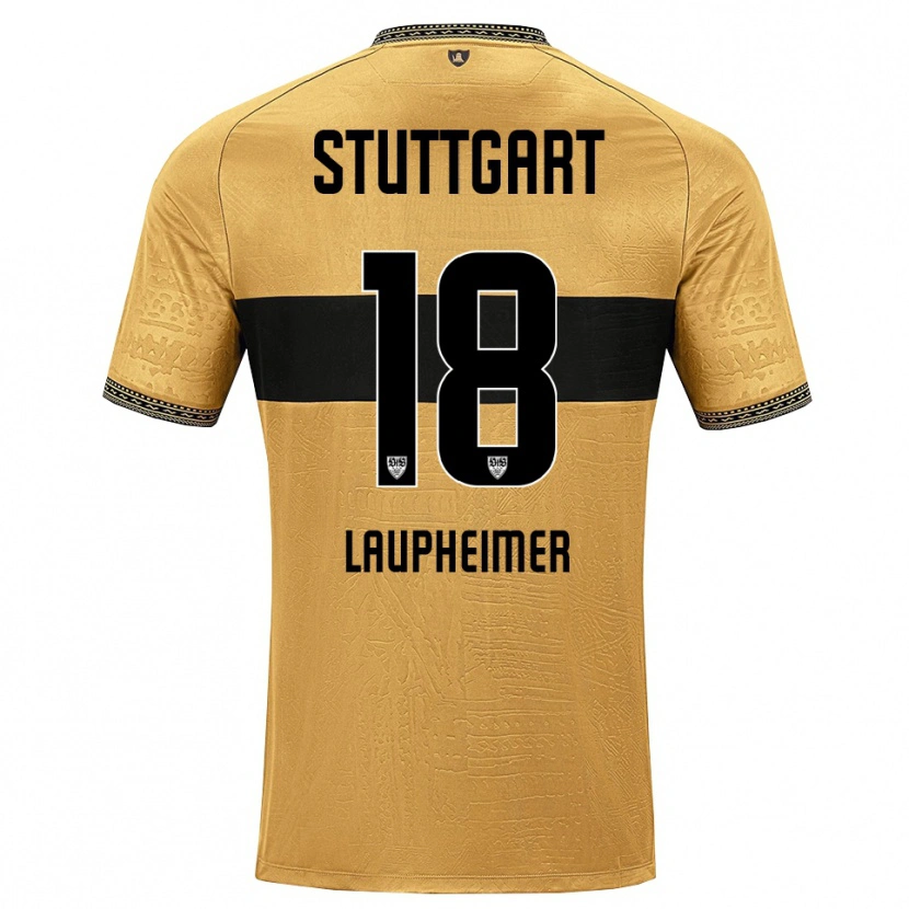 Danxen Uomo Maglia Lukas Laupheimer #18 Marrone Nero Bianco Kit Gara Away 2026/27 Maglietta