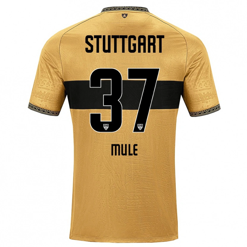 Danxen Uomo Maglia Salvatore Mule #37 Marrone Nero Bianco Kit Gara Away 2026/27 Maglietta