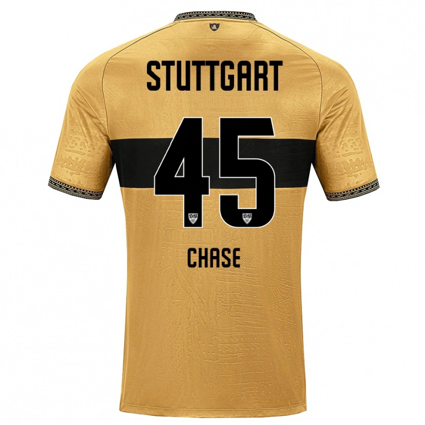 Danxen Uomo Maglia Anrie Chase #45 Marrone Nero Bianco Kit Gara Away 2026/27 Maglietta