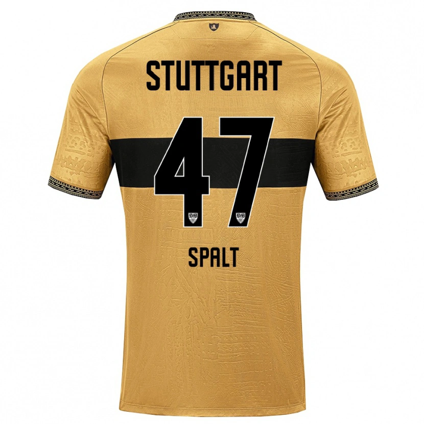 Danxen Uomo Maglia Yanik Spalt #47 Marrone Nero Bianco Kit Gara Away 2026/27 Maglietta