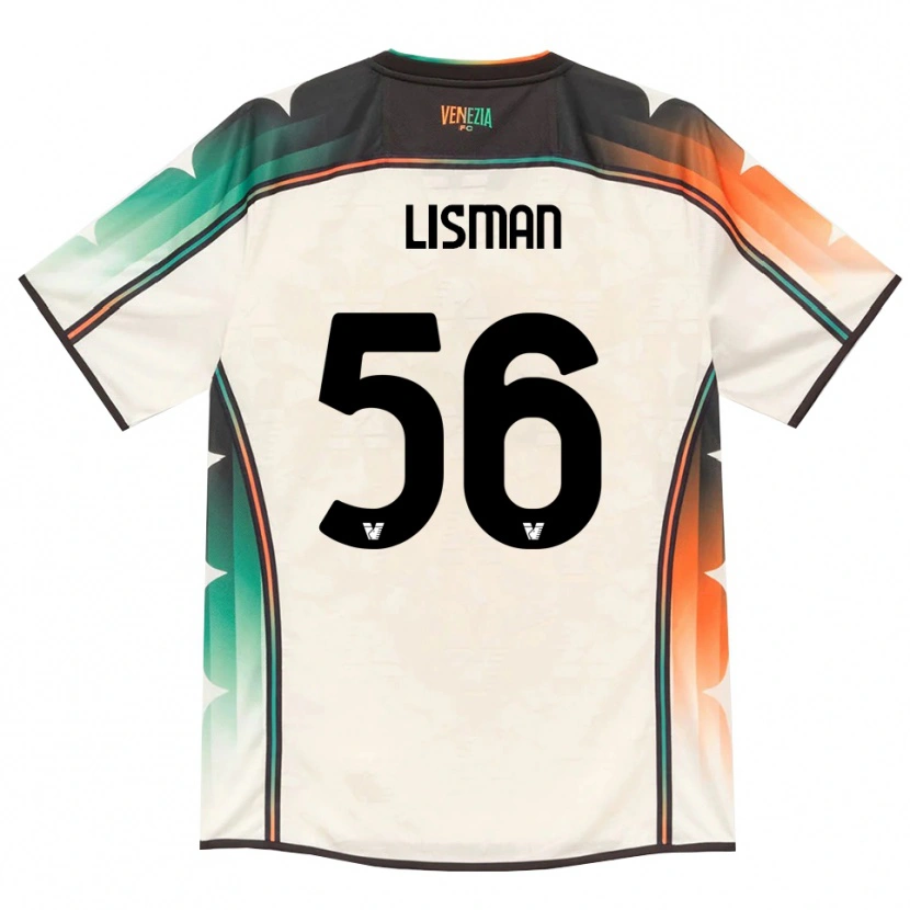 Danxen Uomo Maglia Kornel Lisman #56 Oldlace Arancio Verde Kit Gara Away 2026/27 Maglietta
