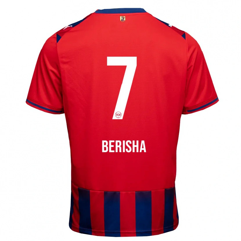 Danxen Donna Maglia Imran Berisha #7 Blu Reale Bianco Rosso Kit Gara Home 2026/27 Maglietta