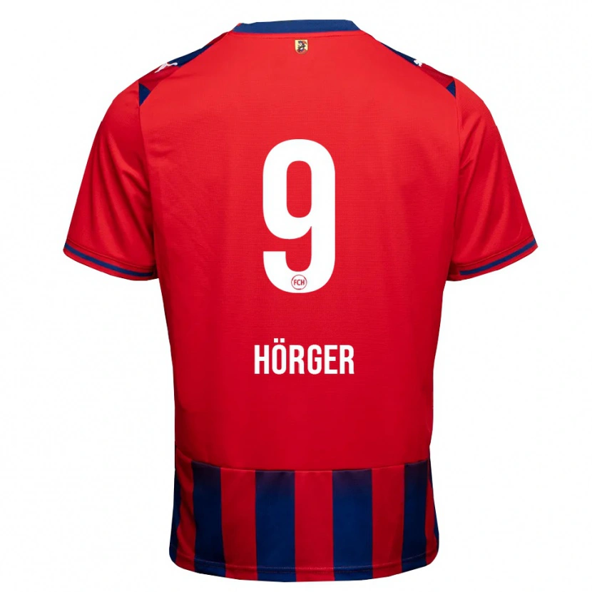 Danxen Donna Maglia Verena Hörger #9 Blu Reale Bianco Rosso Kit Gara Home 2026/27 Maglietta