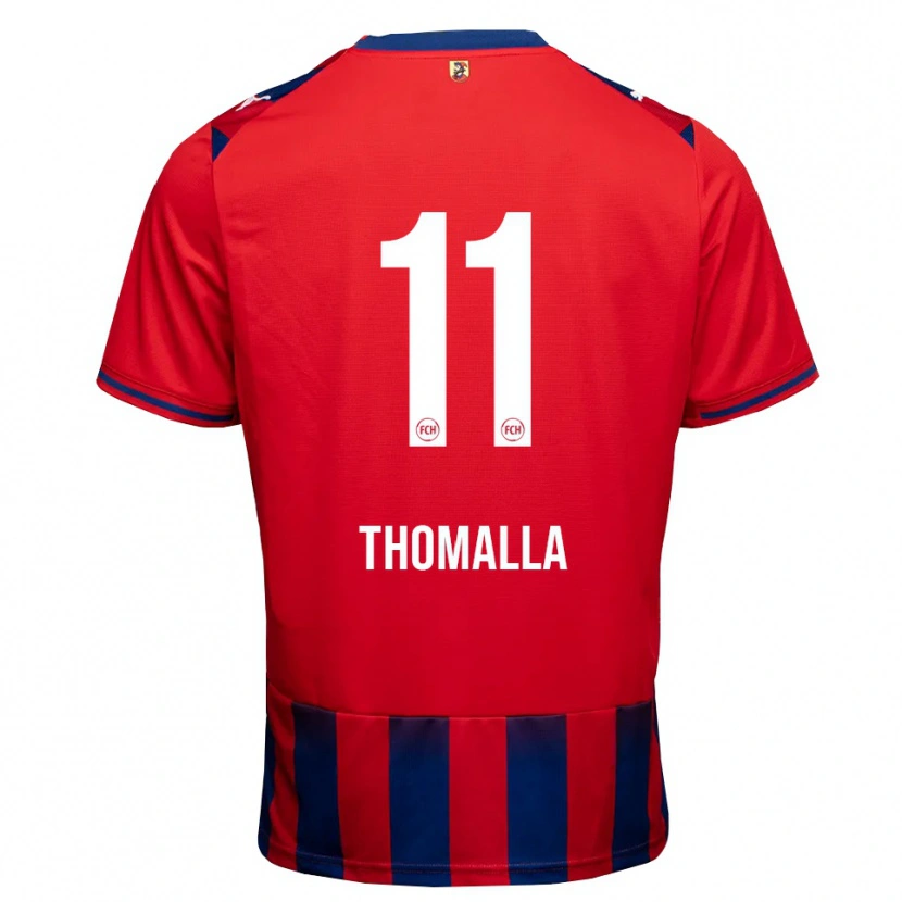 Danxen Donna Maglia Denis Thomalla #11 Blu Reale Bianco Rosso Kit Gara Home 2026/27 Maglietta