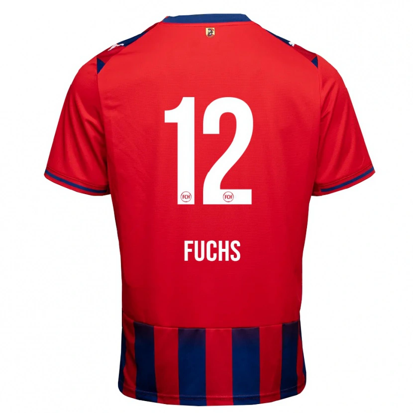 Danxen Donna Maglia Celine Fuchs #12 Blu Reale Bianco Rosso Kit Gara Home 2026/27 Maglietta