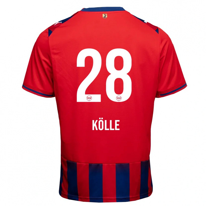 Danxen Donna Maglia Adam Kölle #28 Blu Reale Bianco Rosso Kit Gara Home 2026/27 Maglietta