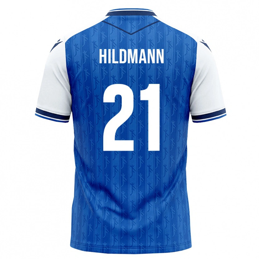 Danxen Donna Maglia Timo Hildmann #21 Blu Reale Bianco Kit Gara Home 2026/27 Maglietta