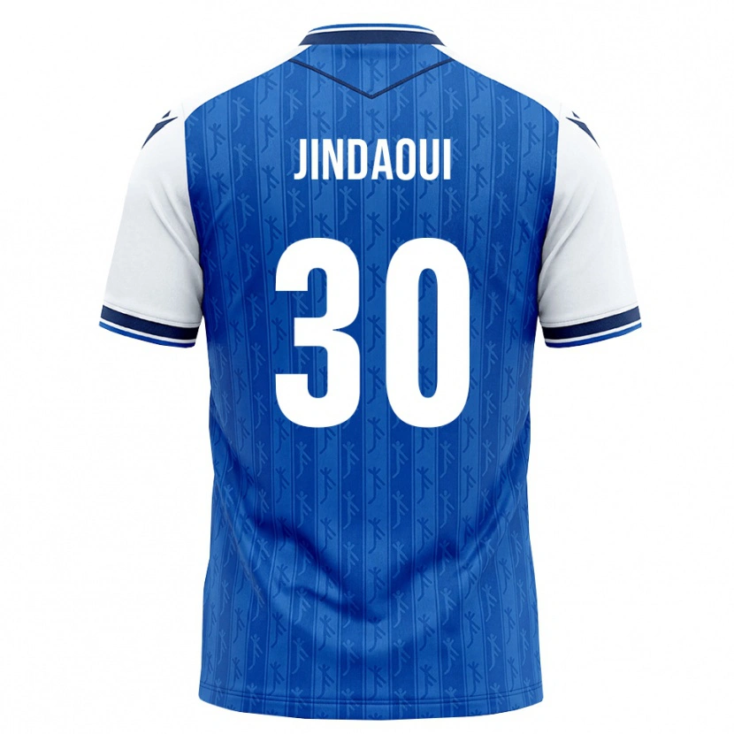 Danxen Donna Maglia Nader Jindaoui #30 Blu Reale Bianco Kit Gara Home 2026/27 Maglietta