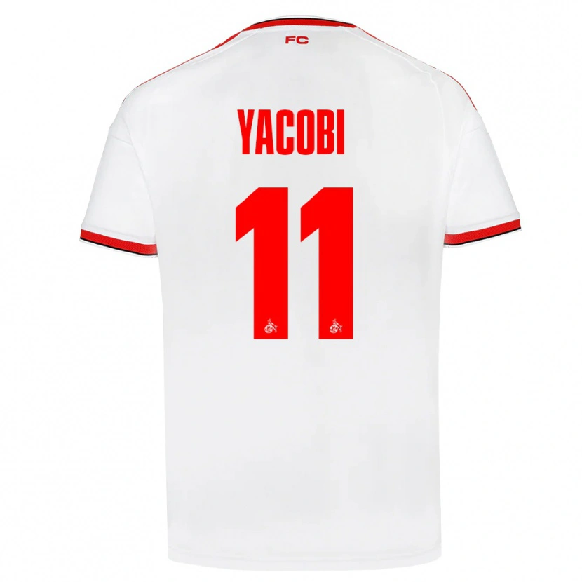 Danxen Donna Maglia Nilas Yacobi #11 Bianco Rosso Nero Kit Gara Home 2026/27 Maglietta