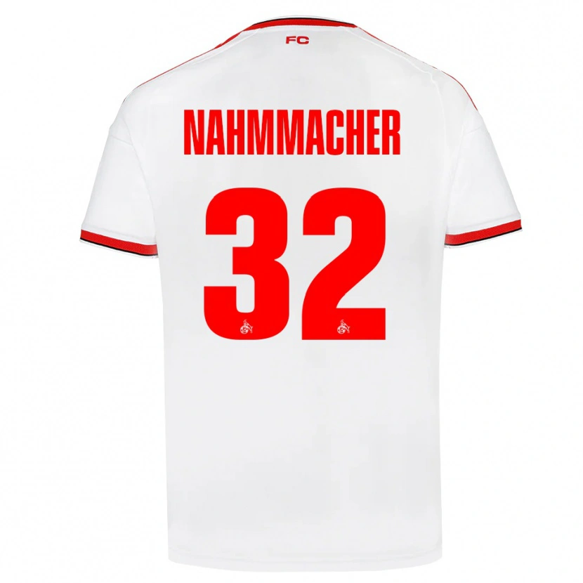 Danxen Donna Maglia Emil Nahmmacher #32 Bianco Rosso Nero Kit Gara Home 2026/27 Maglietta