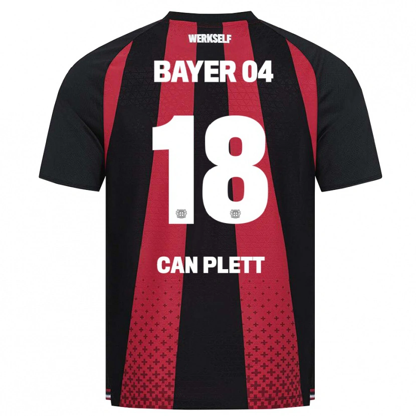 Danxen Donna Maglia Nico Can Plett #18 Nero Bianco Rosso Kit Gara Home 2026/27 Maglietta