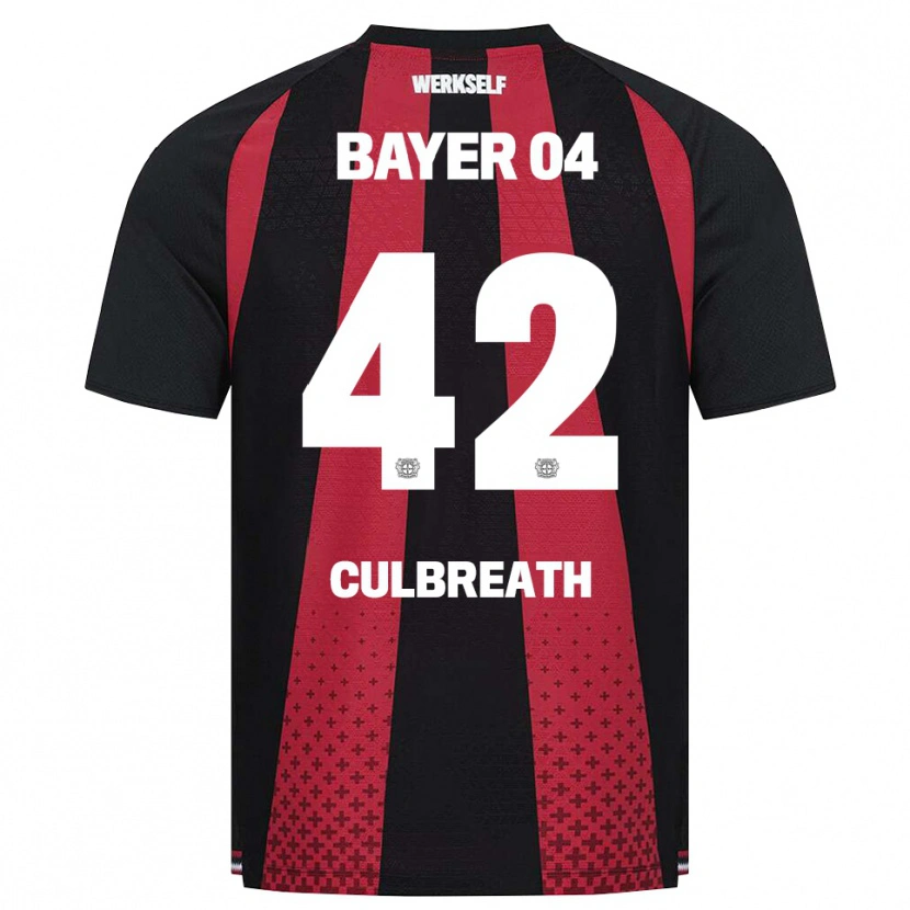Danxen Donna Maglia Montrell Culbreath #42 Nero Bianco Rosso Kit Gara Home 2026/27 Maglietta