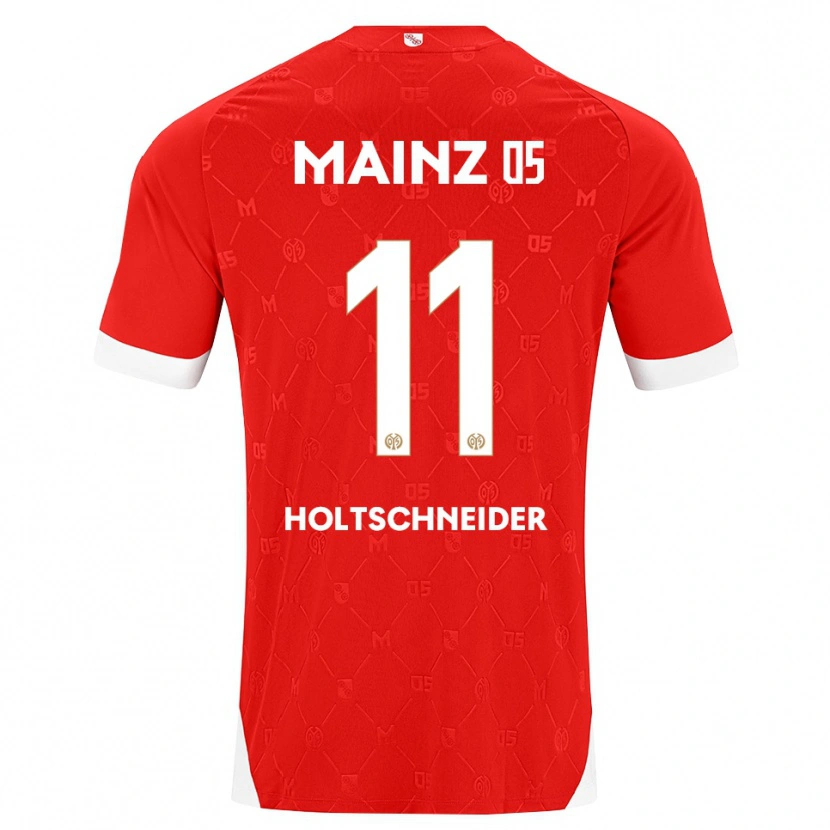 Danxen Donna Maglia Hannah Holtschneider #11 Rosso Bianco Kit Gara Home 2026/27 Maglietta