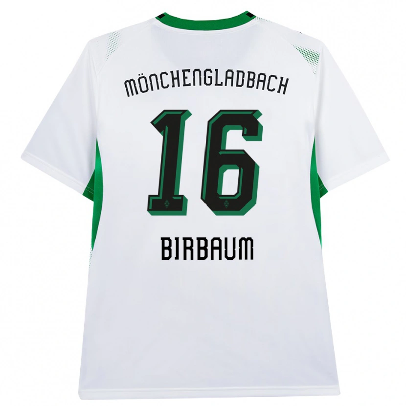 Danxen Donna Maglia Anne Birbaum #16 Bianco Nero Verde Kit Gara Home 2026/27 Maglietta