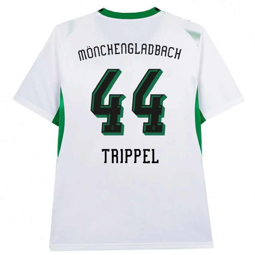 Danxen Donna Maglia Marcello Trippel #44 Bianco Nero Verde Kit Gara Home 2026/27 Maglietta